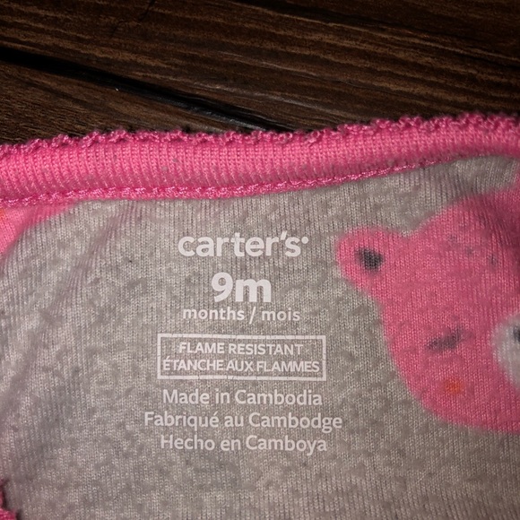 Carter’s footie pajamas - Picture 6 of 6